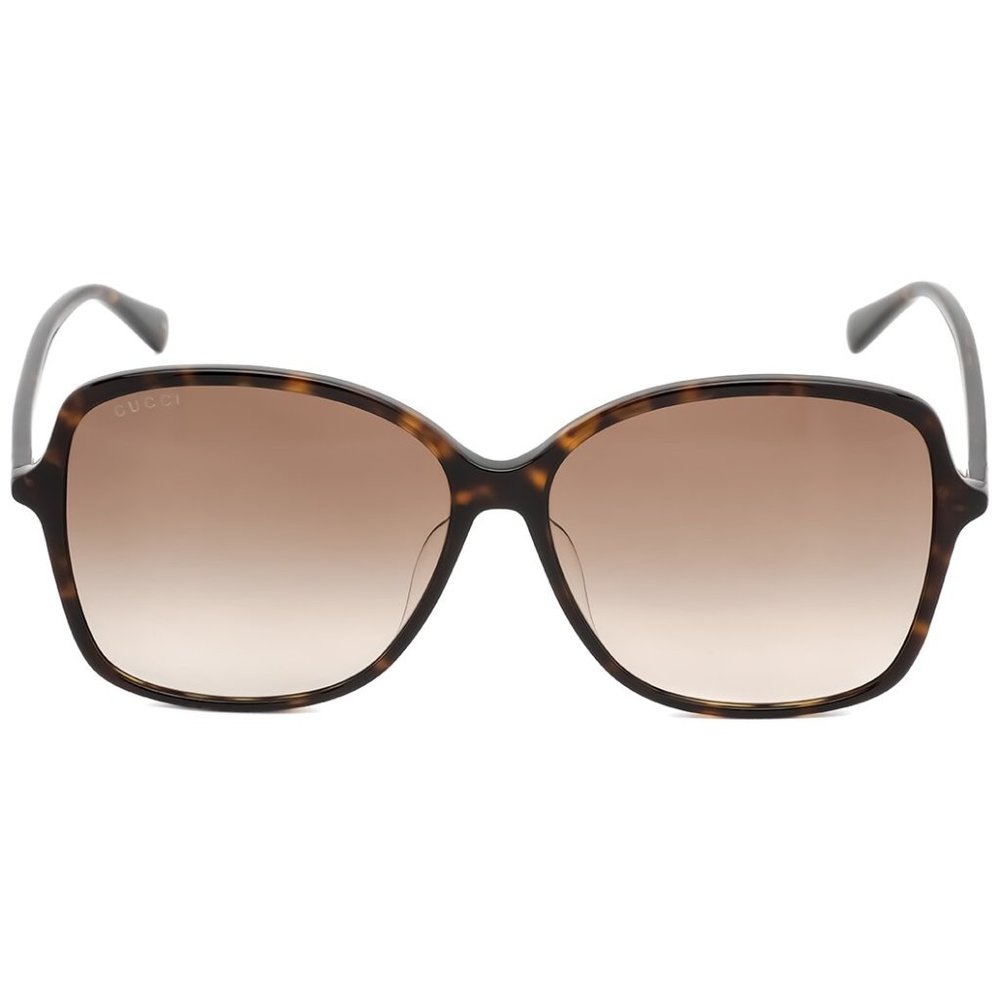 GUCCI Square Havana sunglasses